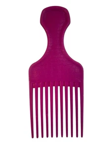 "Peine elevador de pelo con textura de cocodrilo rosa de plástico Goody vintage años 90 6,5""" - Imagen 1 de 3