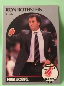 1990-91 NBA Hoops - Ron Rothstein #318 - Miami Heat - Picture 1 of 2