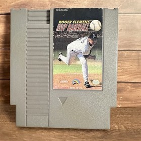 Roger Clemens MVP Baseball NES Nintendo Game Untested Game Only