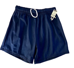 GK MENS X-SMALL #1818 COMPETITION SHORTS NAVY GYMNASTICS RUNNING GYM AXS NWT - Picture 1 of 7