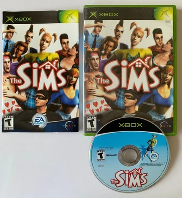 The Sims 2003 Microsoft original Xbox Game complete CIB  tested & working - Image 1 of 4