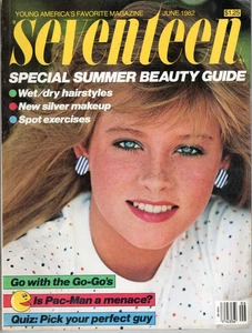 Vintage Seventeen Magazine June 1982 GO-GO's PAC-MAN - Picture 1 of 1