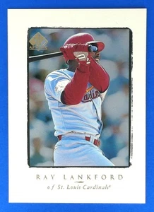 1998 SP Authentic Ray Lankford #161 BASEBALL CARD St. Louis Cardinals - Picture 1 of 2