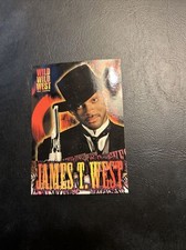 Jb7b 1999 The Wild West Movie Fleer #72 James  T West Will Smith