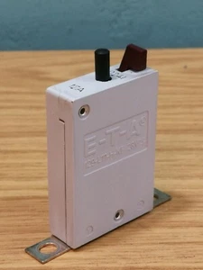 Disyuntor térmico automotriz de un solo polo ETA 12 amperios 129-L11-H-KF 28VDC * - Imagen 1 de 3