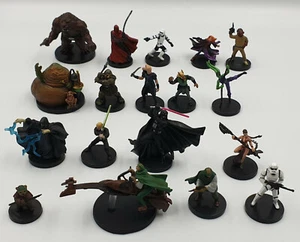 STAR WARS FORCE UNLEASHED : REBEL STORM FIGURES MADE BY HASBRO SET 3 - JEDI - Picture 1 of 8