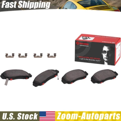For Acura CL RL TL TSX Honda Accord Civic Brembo Front Ceramic Brake Pad Set - Image 1 of 4
