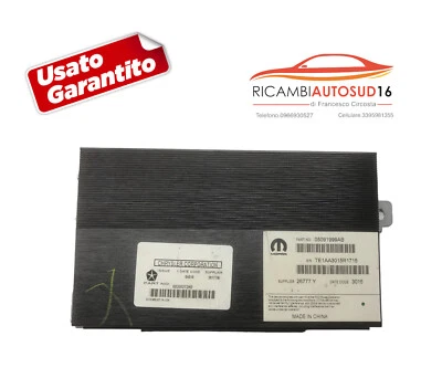 Amplificateur Jeep Cherokee Année 2016 Code 05091999AB - Bild 1 von 4