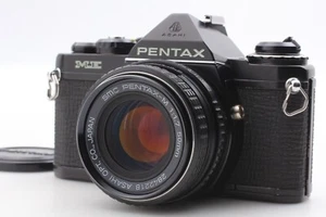 Pentax ME schwarz mit SMC PENTAX-M 50 mm F/1.7 Standardobjektiv Kit aus Japan - Bild 1 von 16