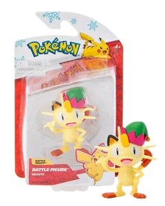Pokemon Battle Ready! Meowth Holiday Battle Figure Pack New in Package - Picture 1 of 1