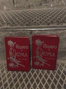 Rarissimo Lotto 64 Cartoline A Ventaglio Vedute Di Roma Ricordo Da Collezione - Picture 1 of 2