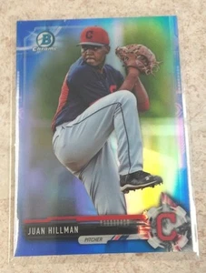 Bowman 2017 cromado Juan Hillman azul refractor 078/150 - Imagen 1 de 1