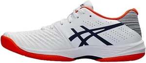 asics tennis shoes SOLUTION SWIFT FF men's 29.0 cm 2E 104(white/Blue Expanse) - Picture 1 of 5