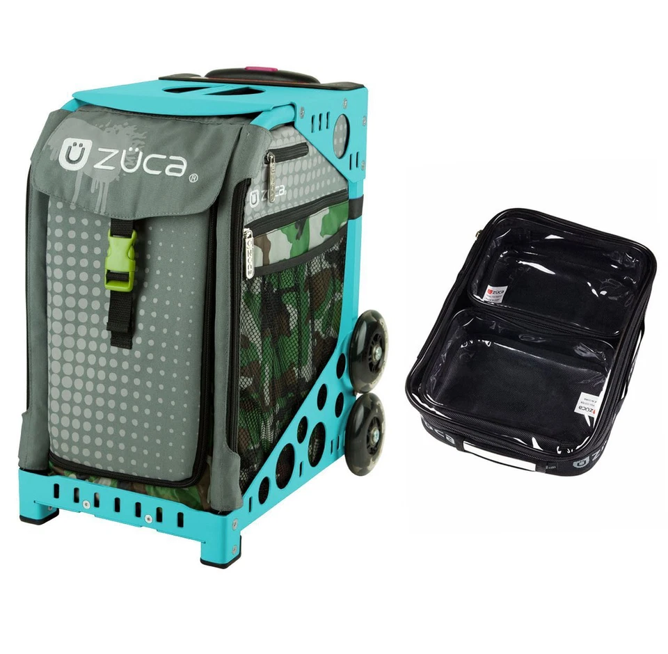 Zuca Sport Bag - Paintball with One Large and Two Mini Utility Pouches (Turquois - Image 1 of 1