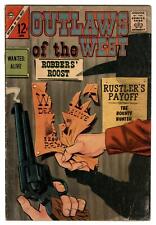 Outlaws of the West #43-June 1963-Charlton Western-Bounty Hunter-Robbers Roost