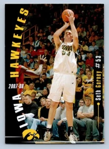 Seth Gorney 2007-08 Panchero's Iowa Hawkeyes College Basketball Card - Picture 1 of 2