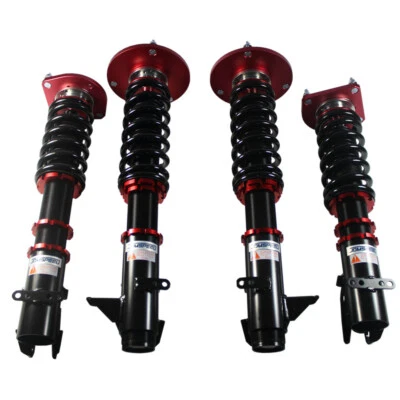 Juego rojo (4) bobinadoras suspensión para Dodge Neon SRT-4 2003-2005 4 puertas altura ajustable Foto 1 de 4