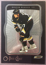 2007-08 O-Pee-Chee Black Parallel #10 Dustin Penner Anaheim Ducks 084/100