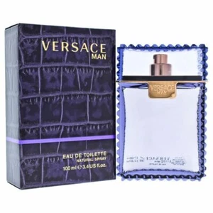 Versace Man Men's Cologne by Versace 3.4oz/100ml Eau De Toilette Spray - Picture 1 of 9