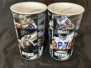 2024 Dallas Cowboys Souvenir Stadium Cup 2er Set Defense Offense NFL Football - Bild 1 von 13