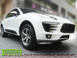 2015 2016 Porsche Macan S Unpainted GT Front Bumper Splitter Add-On Lip - Picture 1 of 2