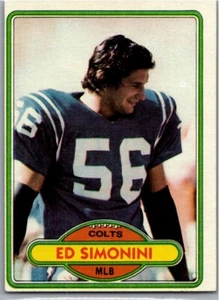 1980 Topps #369 Ed Simonini - Picture 1 of 2