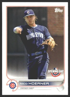 2022 Topps Opening Day #147 Nico Hoerner Near mint or better - Image 1 of 2