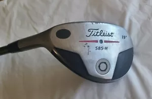 Club de golf utilitario Titleist 585-H híbrido 19° zurdo zurdo rígido flexible 42" LH - Imagen 1 de 8