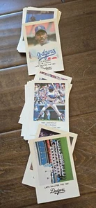 1981 LAPD DODGERS POLICE 32 CARD SET WORLD CHAMPIONS VALENZUELA ALL 4 SP'S SGA - Picture 1 of 1