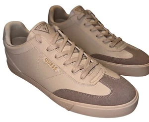 Guess Bazto Mens Size 11 T-Toe Beige & Taupe Casual Sneakers Shoes - Picture 1 of 9
