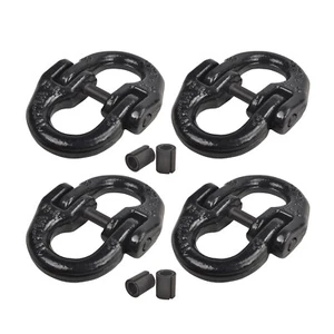 Enganche de remolque 4X 1/2" martillo bloqueo conector cadena acoplamiento eslabón 12000 lb HammerLock - Imagen 1 de 8