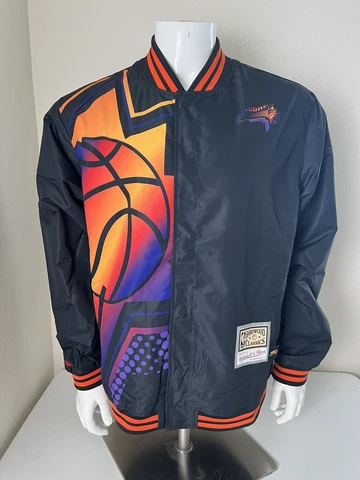 MITCHELL & NESS Men’s Phoenix Suns Jacket Size Large ( NWOT ) Cover