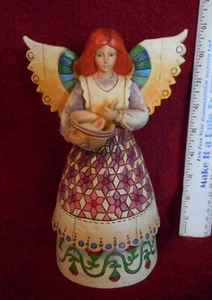 JIM SHORES ENGEL HEARTWOOD CREEK ENGEL DER ZUFRIEDENHEIT DISPLAY - Bild 1 von 7