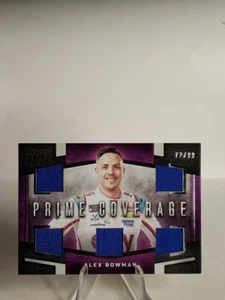 2023 Panini Prime Racing Prime Coverage Patch /99 Alex Bowman NASCAR - Bild 1 von 3