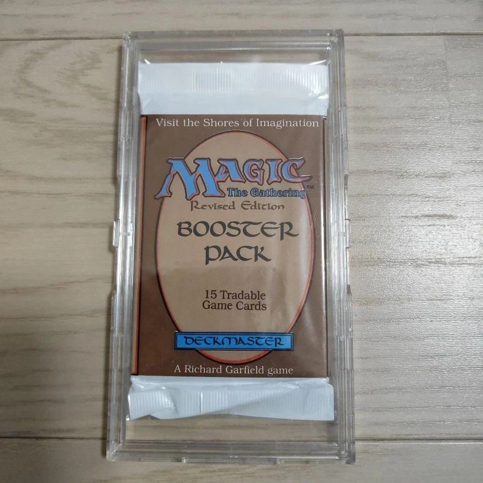 MTG Revised Edition Booster Pack English Unopened 15 sheets included Unused F/S - Image 1 of 2