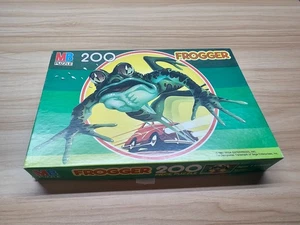 VTG FROGGER 200 PIECE JIGSAW PUZZLE - SEGA - 1981 - MILTON BRADLEY - Picture 1 of 6