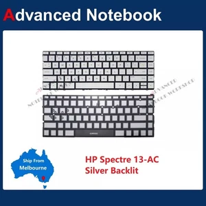 New Silver Keyboard for HP Spectre x360 13-w 13-ac Series with Backlight Backlit - Picture 1 of 1