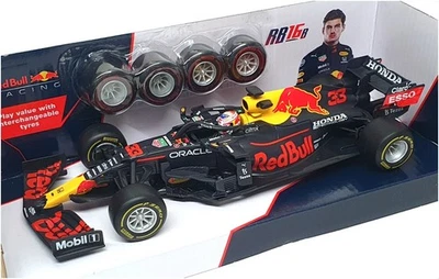 Burago 1/24 Scale 18-28015 - F1 Red Bull RB16B - #33 Max Verstappen - Image 1 of 4