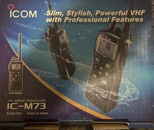 Icom IC-M73 Marine Walkie Talkie - Imagen 1 de 6