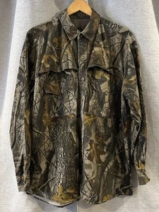 Whitewater Realtree Hardwoods Camo Long Sleeve Hunting Vented Shirt Mens Size XL - Picture 1 of 5