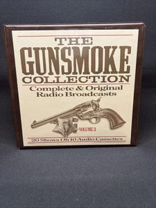 The Gunsmoke Collection Complete Radio Broadcasts Volume 3 - 10 Audio Cassettes - Picture 1 of 11