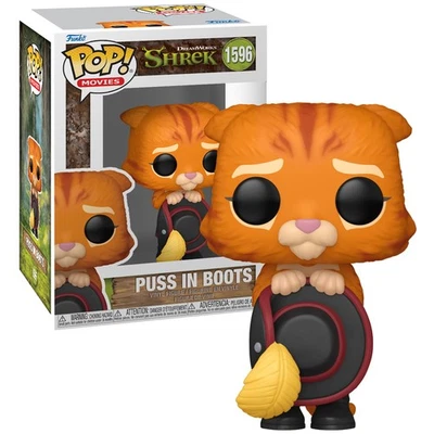 Funko Shrek Puss in Boots Shrek Collectable POP Movies Figure 1596 - image 1 of 4