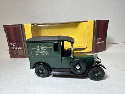 Matchbox 2nd Annual A.I.M. Toy Show 1978 1927 Talbot Model Of Yesteryear 1:47 - Image 1 of 4