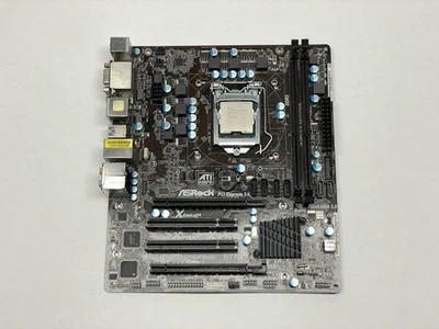 ASRock H77M Motherboard LGA 1155 mATX Intel Xeon E3-1245 V2  | 3.40Ghz - Immagine 1 di 4