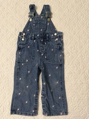 Mono vaquero Faded Glory Rose talla 24 meses denim Foto 1 de 4