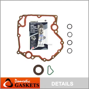 Fits 99-12 Dodge Ram Jeep Mitsubishi 3.7L 4.7L SOHC Timing Cover Gasket - Picture 1 of 4