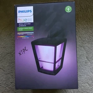 Philips Hue Econic Blanco y Color Ambiente LED Linterna de Pared Inteligente para Jardín - Imagen 1 de 15