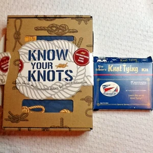 KNOW YOUR KNOTS & KNOT TYING KIT (GENTLY USED) 120324C - Picture 1 of 12
