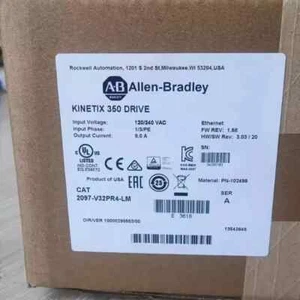 Nuevo Servoaccionamiento Allen Bradley 2097-V32PR4-LM AB Kinetix 350 sellado de fábrica - Imagen 1 de 1
