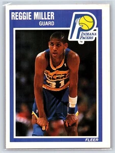 1989 Fleer #65 Reggie Miller HOF Indiana Pacers - Bild 1 von 2